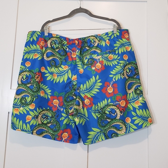 Dragon Ball SIze XXL Swim Trunks Front Pockets & Rear Elastic Waist Hi Rise - Picture 11 of 14
